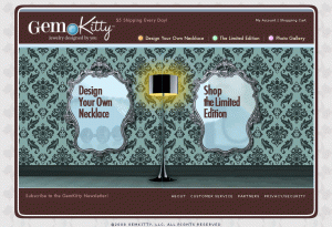 GemKitty Jewelry Designed By You homepage
